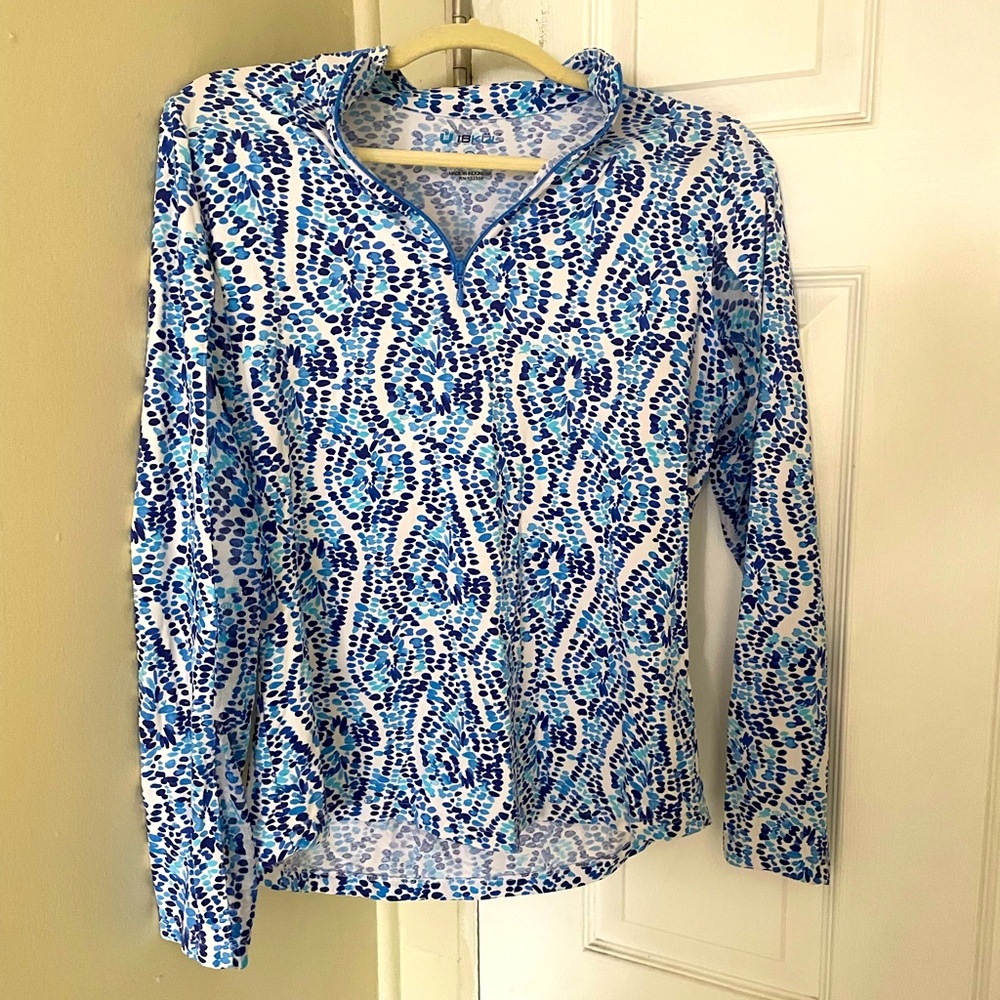 IBKUL Long Sleeve 1/4 Zip
